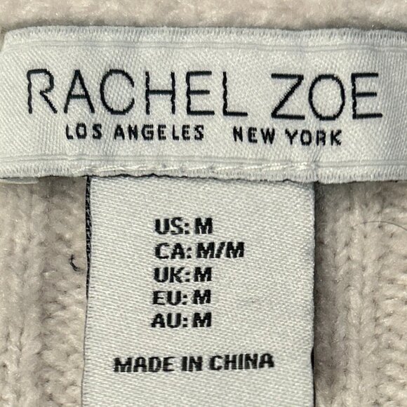 Rachel Zoe SZM Argyle button front boxy cardigan Classic Preppy Academia Office - Picture 7 of 10